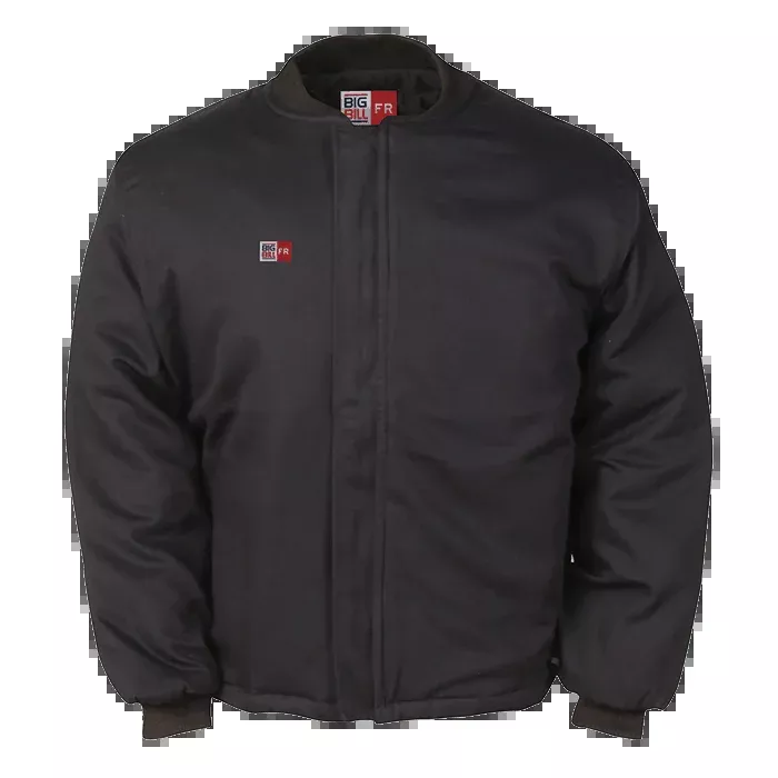 Big Bill Flame Resistant Unlined Bomber Jacket -Navy -L490US9