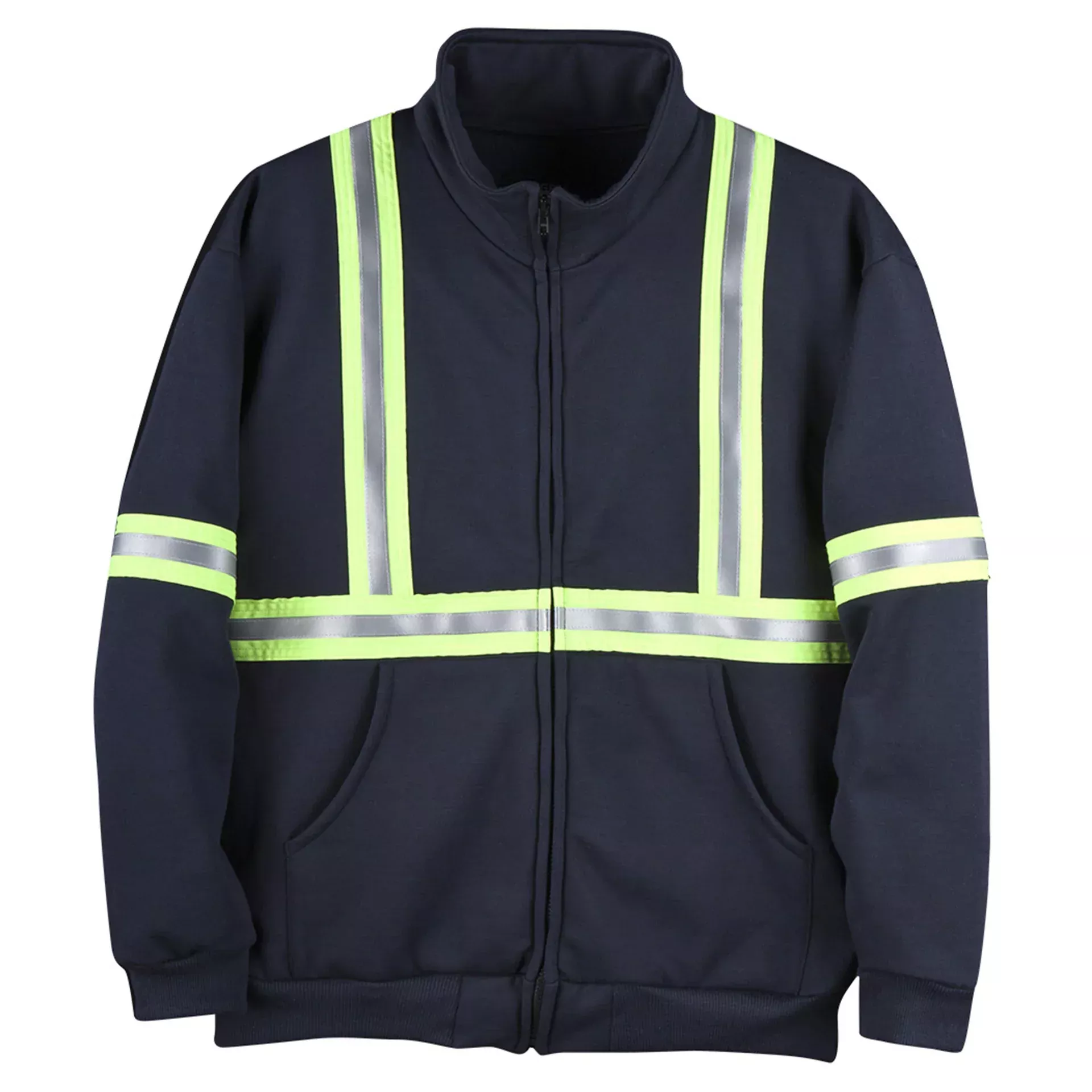 Big Bill Flame Resistant Wind Resistant Zip-Up Sweatshirt -DW35NK8