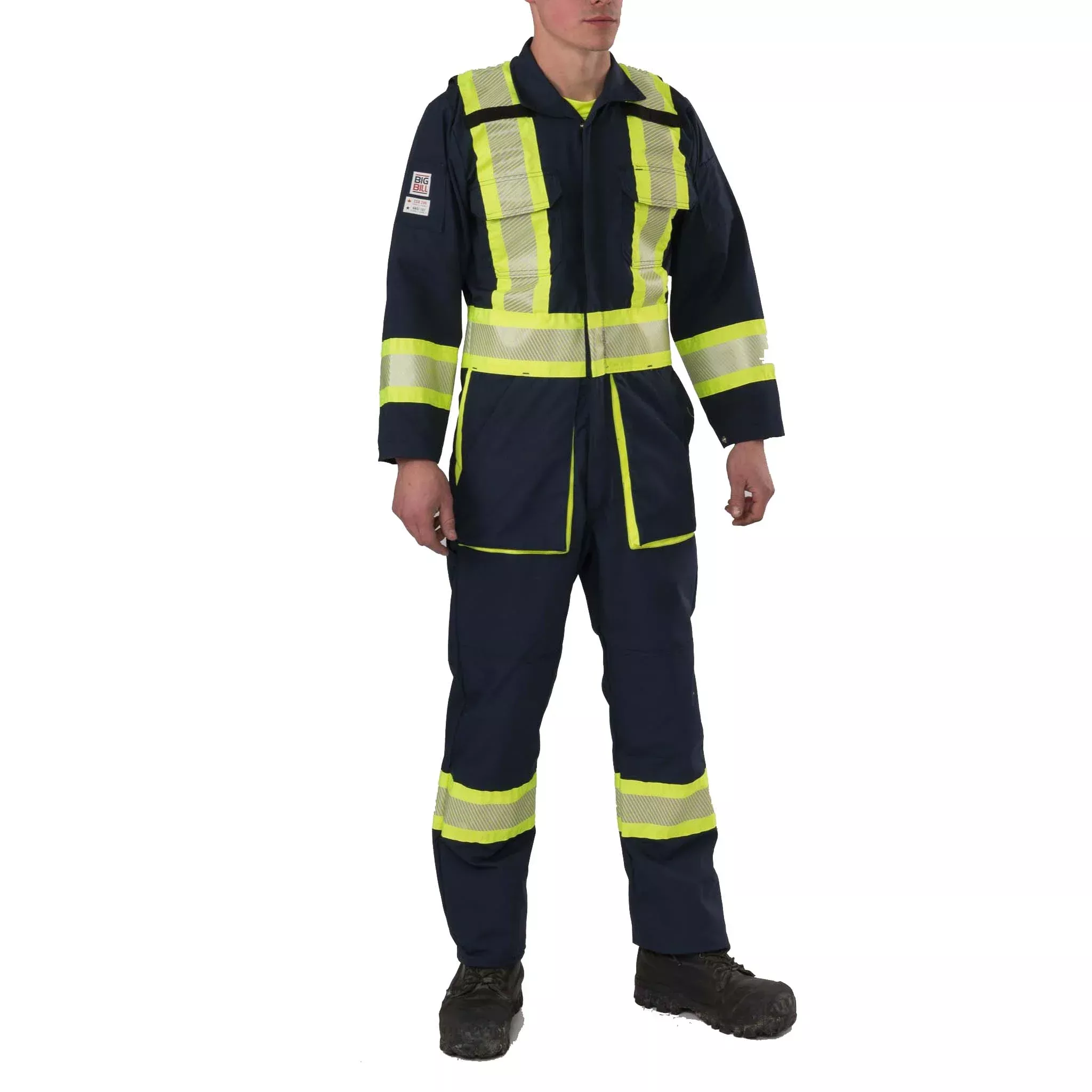 Big Bill High Visibility Ripstop Coverall -1324HVT