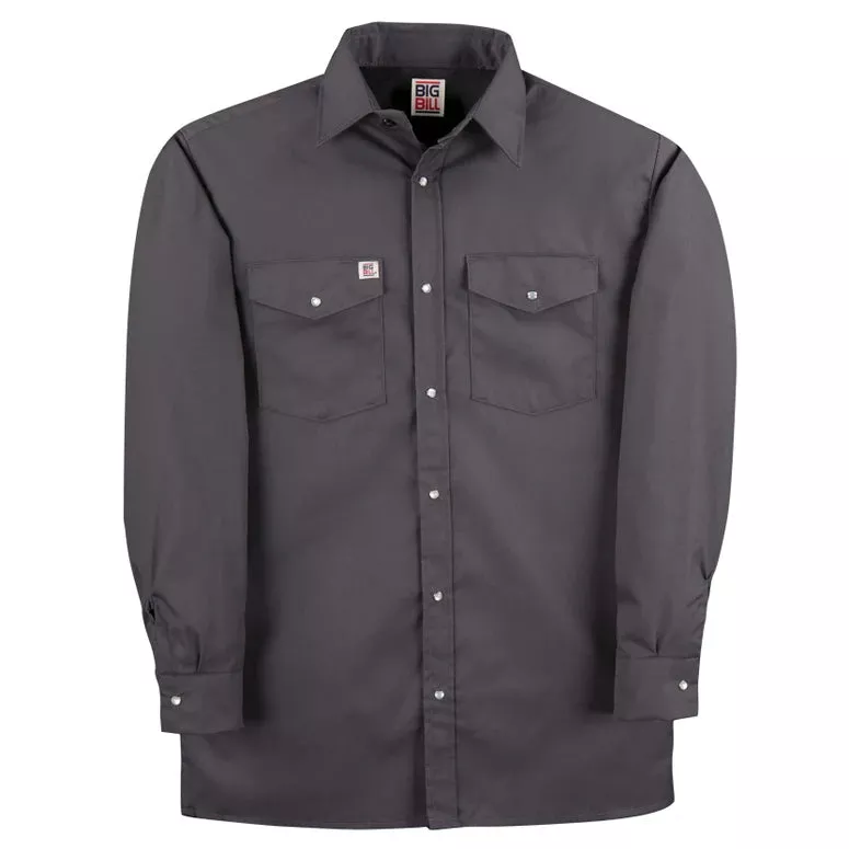 Big Bill Premium Long-Sleeve Snap Front Work Shirt-247