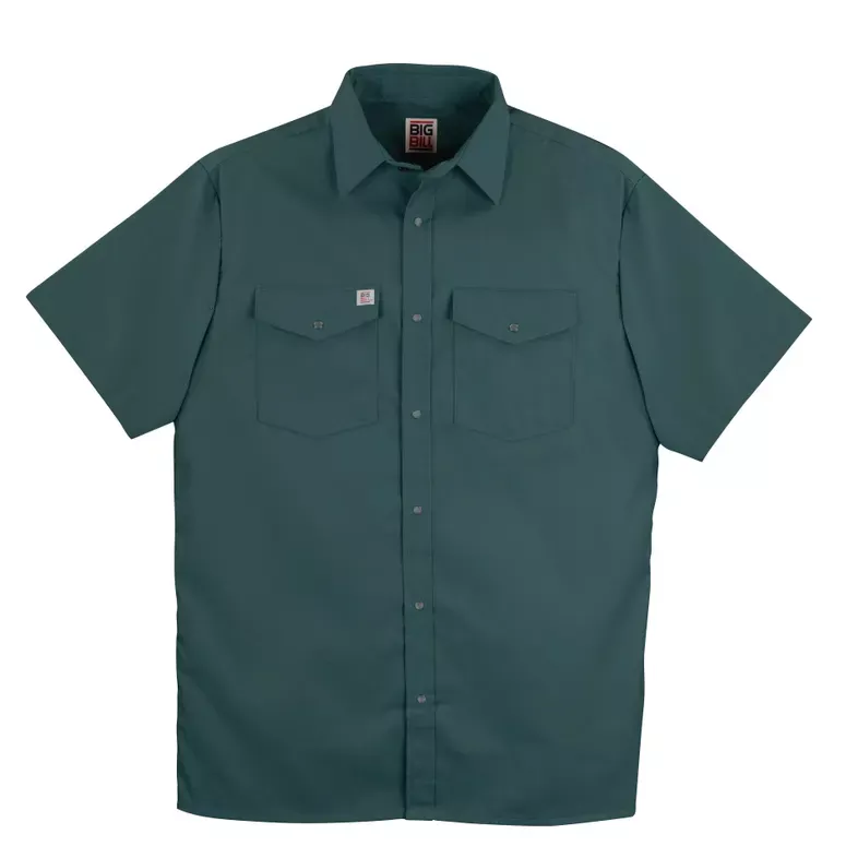 Big Bill Premium Short-Sleeve Snap Front Work Shirt -237