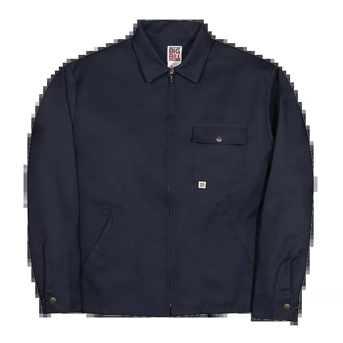 Big Bill Unlined Twill Jacket- Navy -347