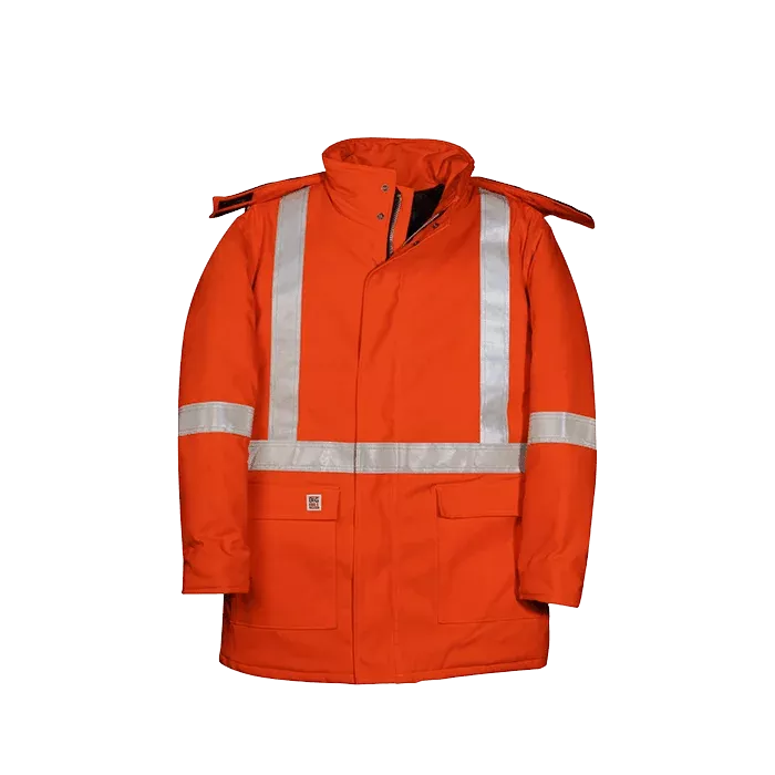 Big Bill Winter Parka with Reflective Tape - Orange -303CRT