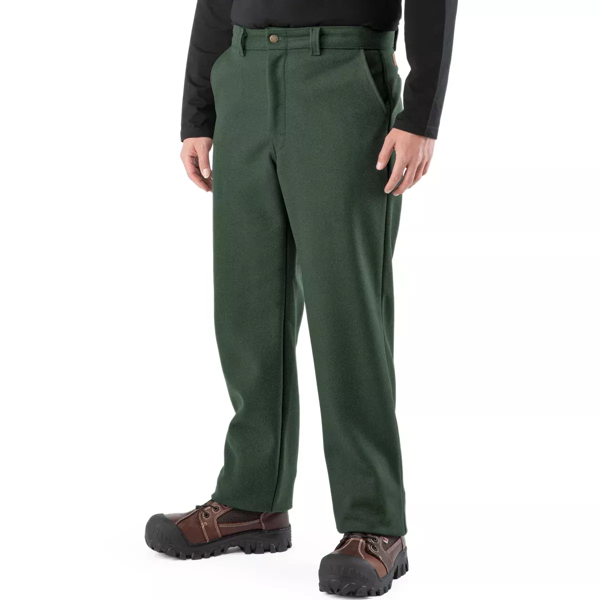 Big Bill Wool Outdoor Pants- Green -214