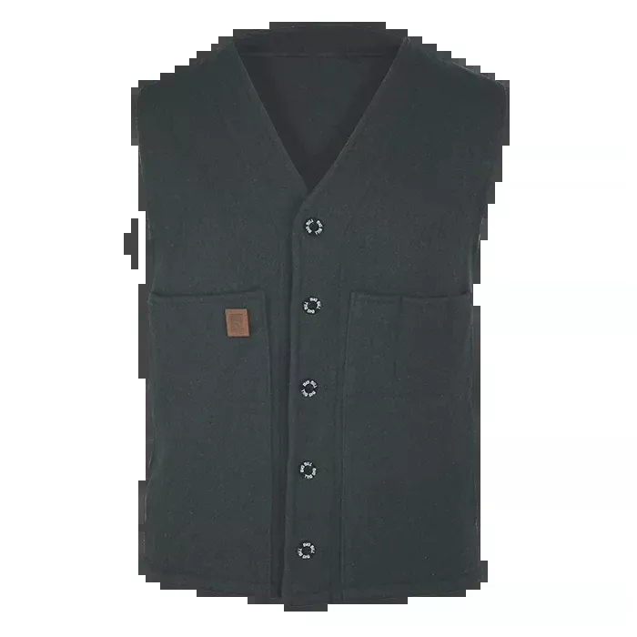 Big Bill Wool Outdoor Vest-Green -624
