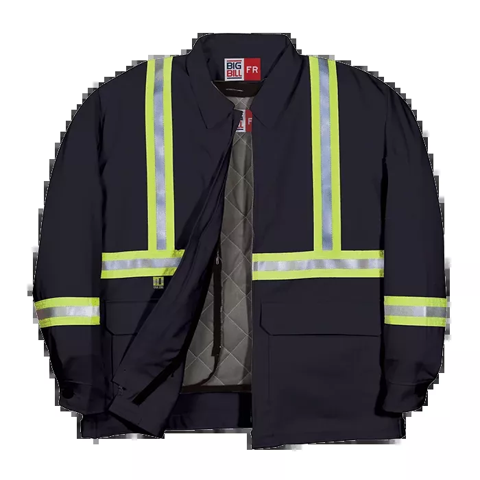 Big Bill Zip-in/Zip-out Flame Resistant Jacket with Reflective Tape - CL345US9
