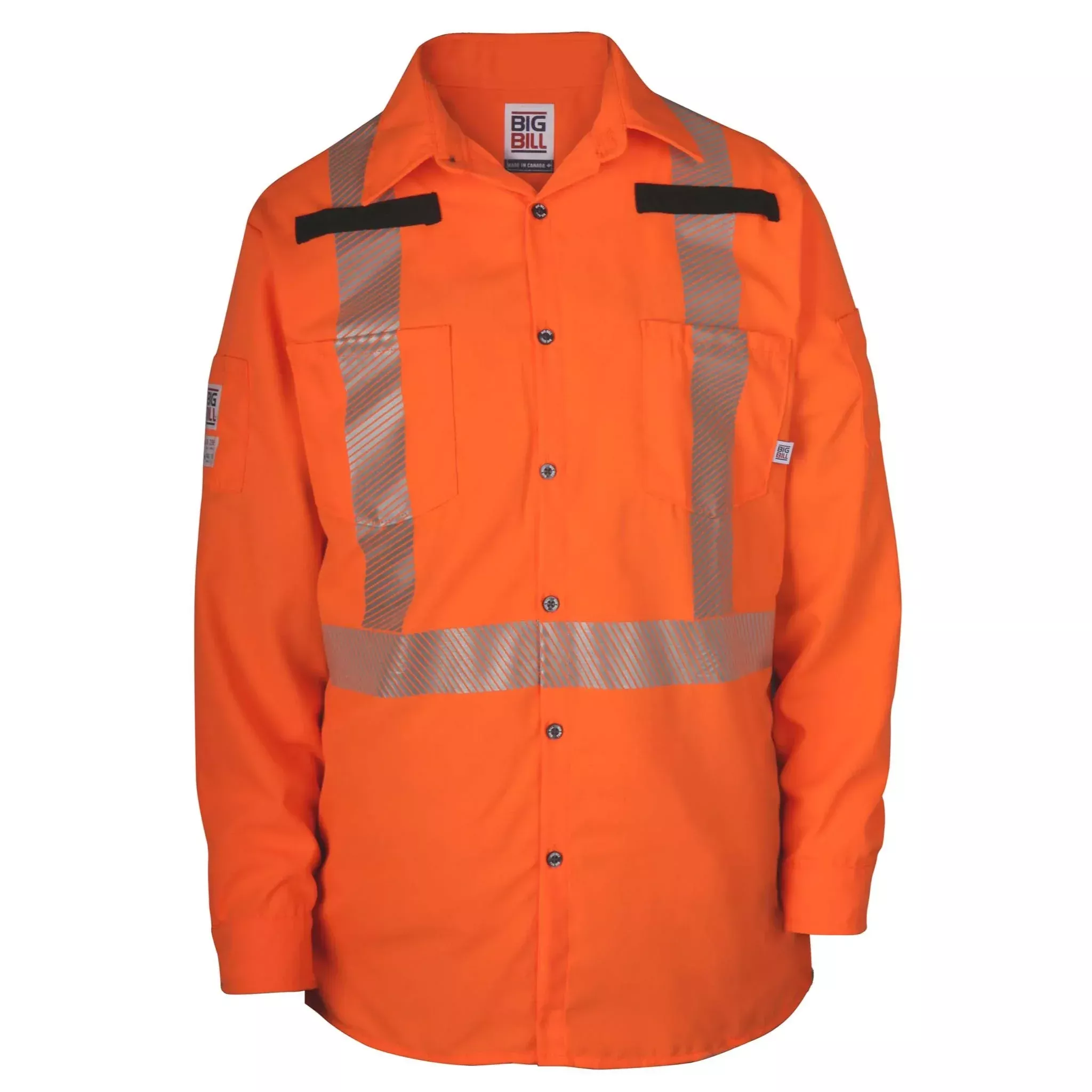 Big BillHigh Visibility Lightweight Ripstop Work Shirt -154HVP