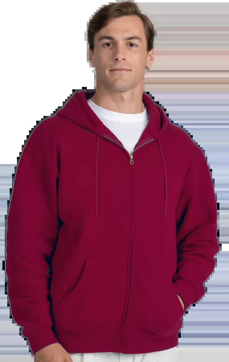 Blue Generation Adult Zip Front Hoodie-BG9302Z