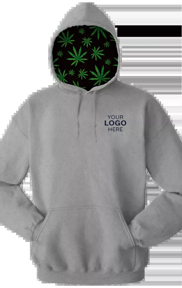 Blue Generation Cannabis Adult Pullover Hoodie-BG9301HW