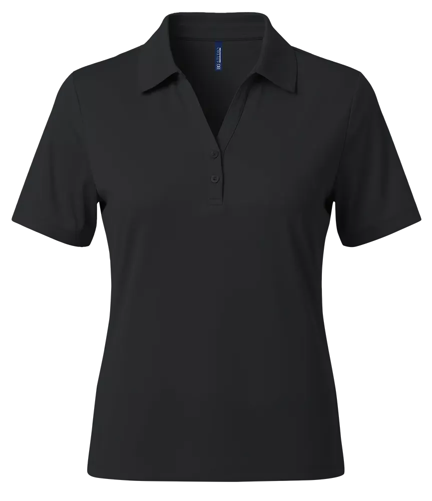 Blue Generation Ladies Recycled Knit Polo-BG6008