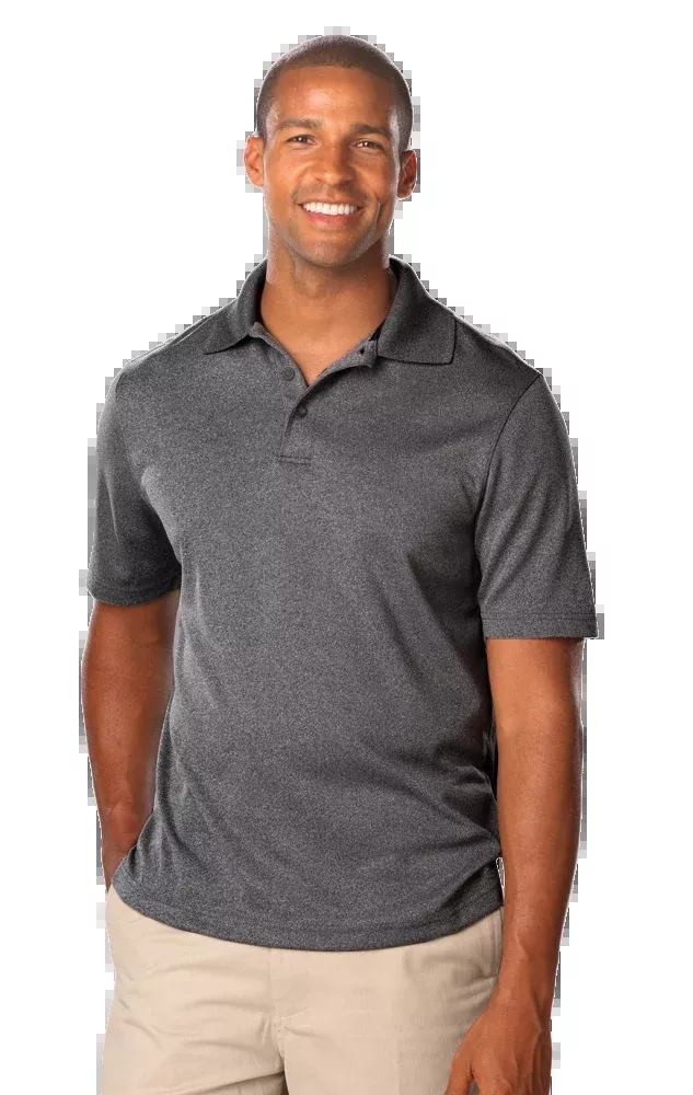 Blue Generation Men's Heathered Polo-BG7229