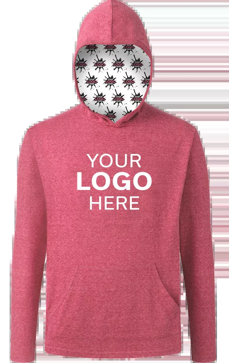 Blue Generation Your Logo Here Triblend Pullover Hoodie-BG7309H