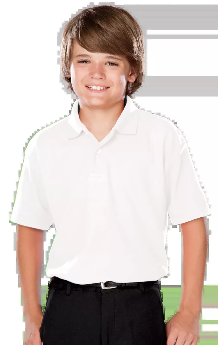 Blue Generation Youth Titan Value Wicking Polo-BG5300