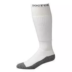 Boot Doctor Mens OTC Full Custion 2 Pack White