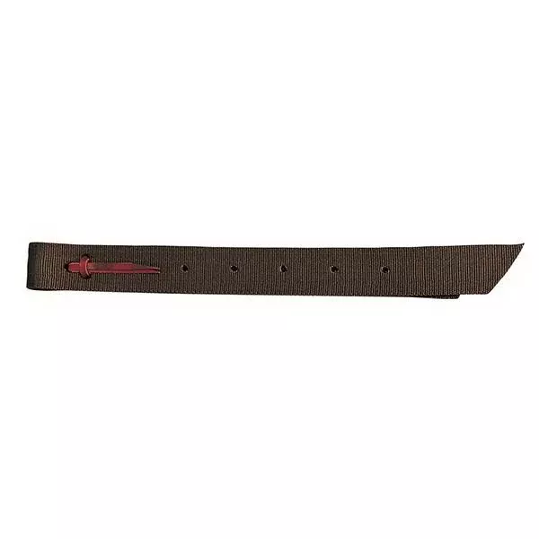 Brown Nylon Off Billet, 1-3/4" X 39" - Durable Horse Tack