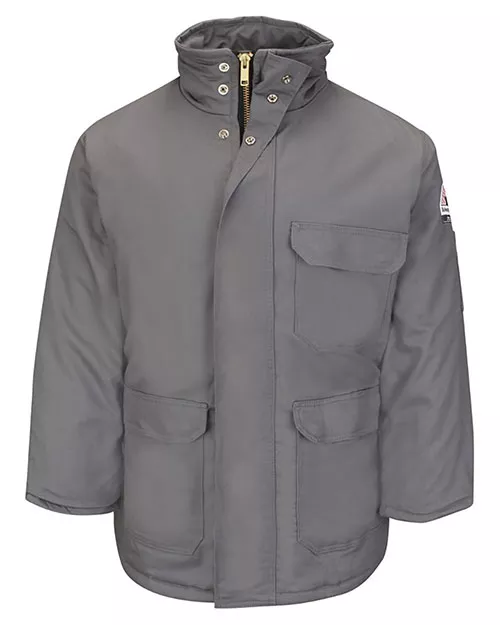 Bulwark JLP8L Men Deluxe Parka - EXCEL FR ComforTouch - Long Sizes