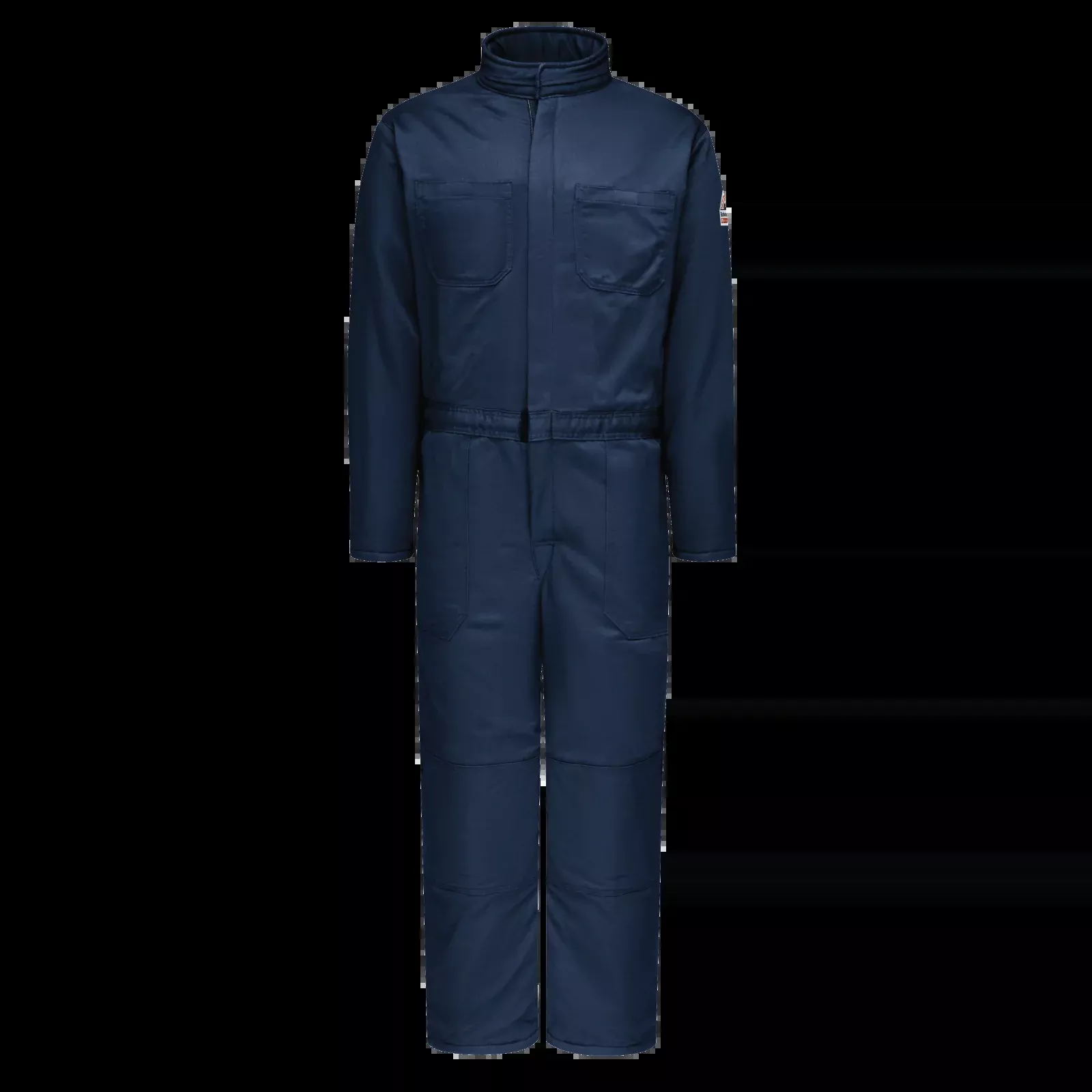 Bulwark Men's Excel FR Comfor Touch Premium Insulated Coverall - Navy - CLC8NV