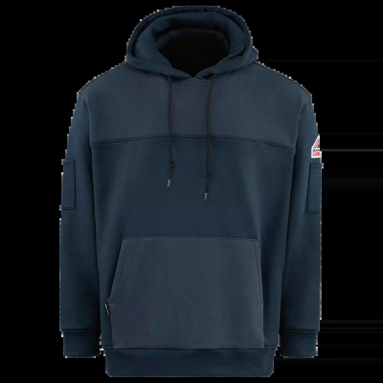 Bulwark Men's FR Fleece Hoodie - Navy - SMM4NV