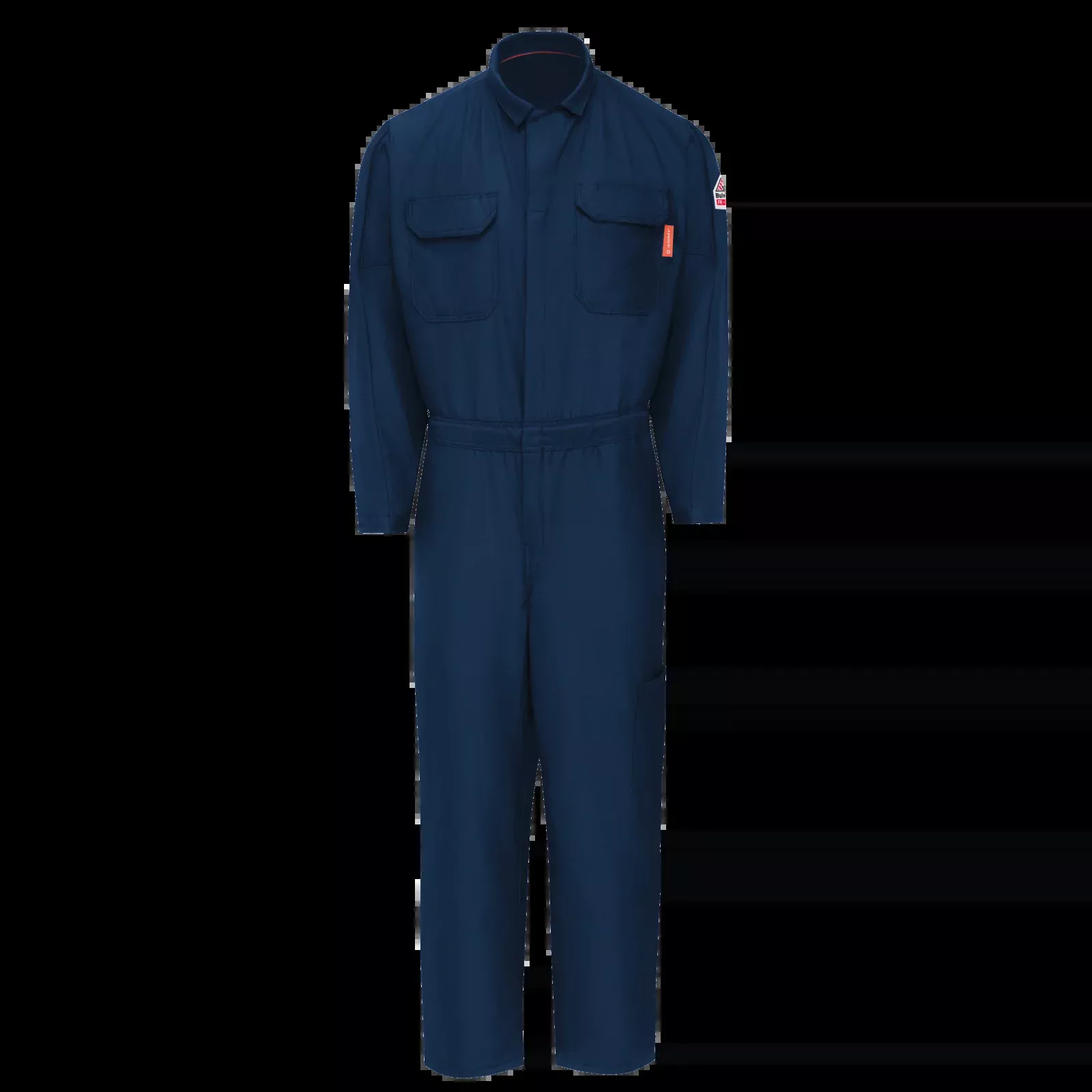 Bulwark Men's FR iQ Series Midweight Mobility Coverall - QC22 - Navy - Royal - Red
