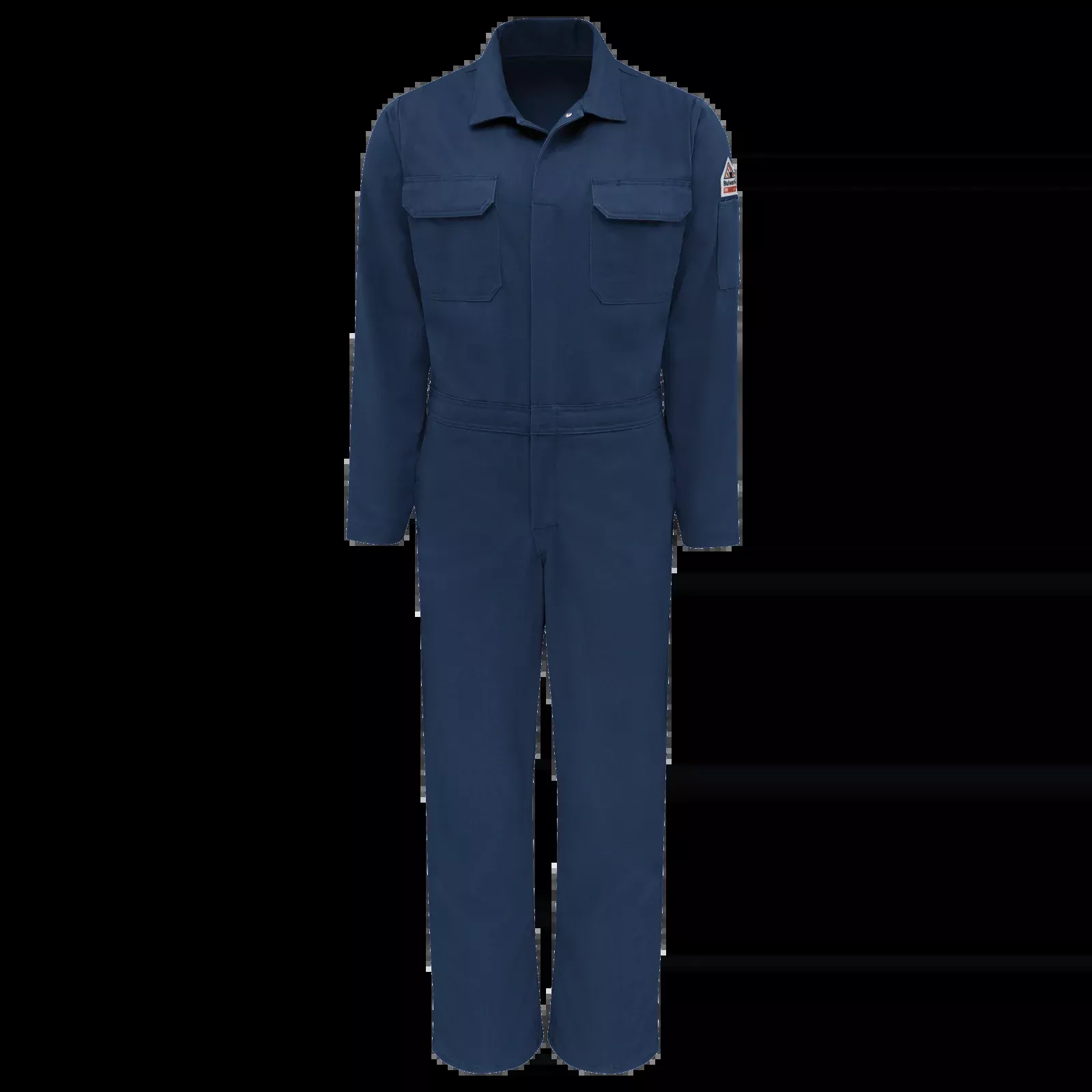 Bulwark Men's Midweight Excel FR Comfor Touch Premium Coverall - Navy - CLB6NV
