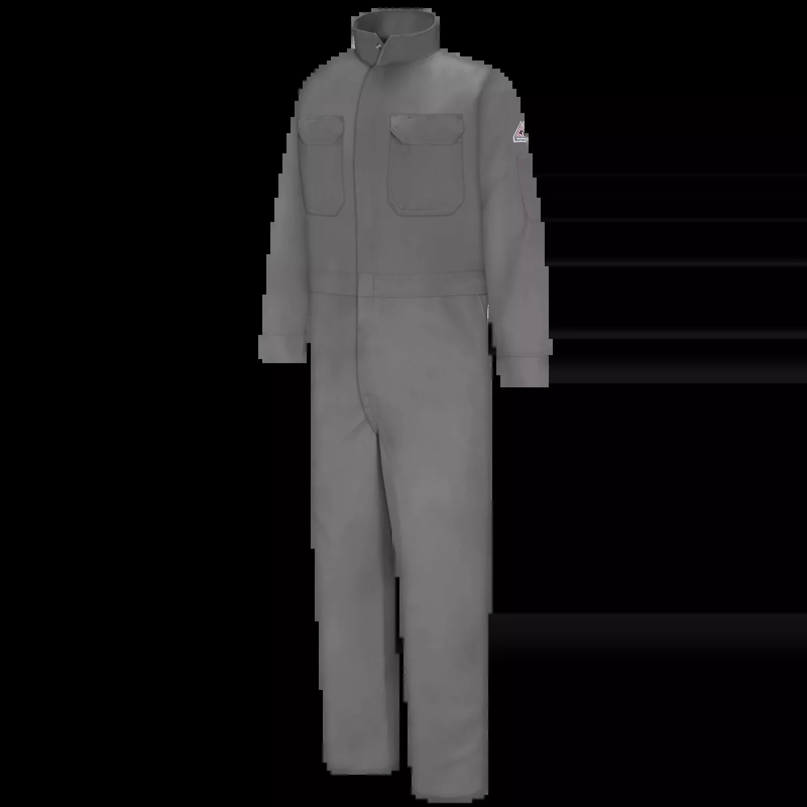 Bulwark Men's Midweight Excel FR Premium Coverall - CEB2 - Color: MediumGrey - Red