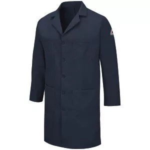 Bulwark Men's Nomex FR Lab Coat - Navy - KNL2 NV