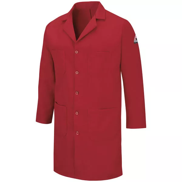 Bulwark Men's Nomex FR Lab Coat - RED - KNL2RDB