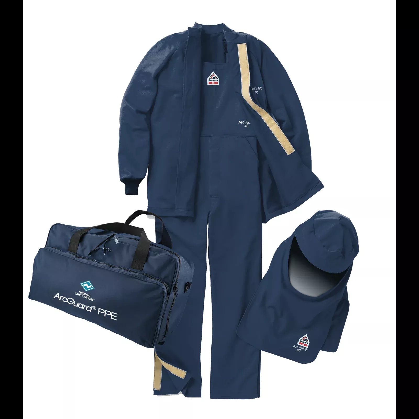Bulwark40 Cal/CM2 Kit -NAVY -KLT4NV