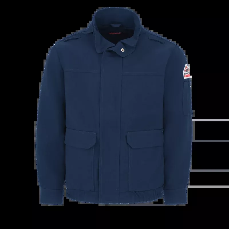 BulwarkMen's Lightweight Nomex FR Lined Bomber Jacket - Navy - JNJ6NV