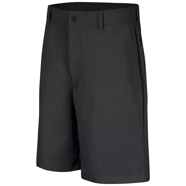 Cadillac Men's Technician Plain Front Short -Black - PT26BK