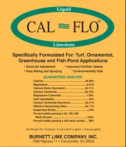CAL FLO Liquid Limestone - 2.5 gal