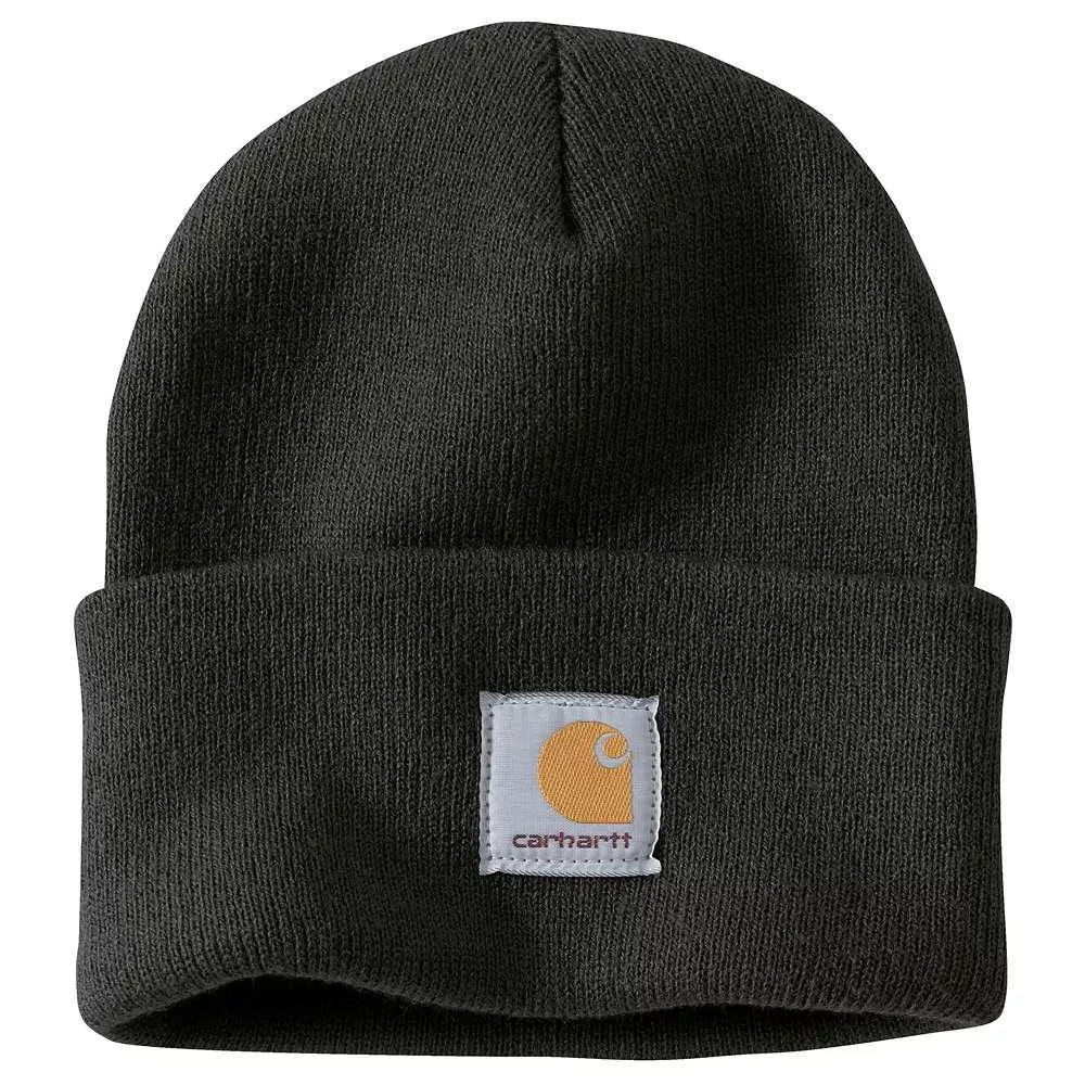 Carhartt Acrylic Knit Hat A18 BLK - Black