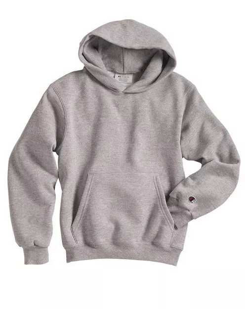 Champion – Double Dry Eco Youth Hooded Sweatshirt