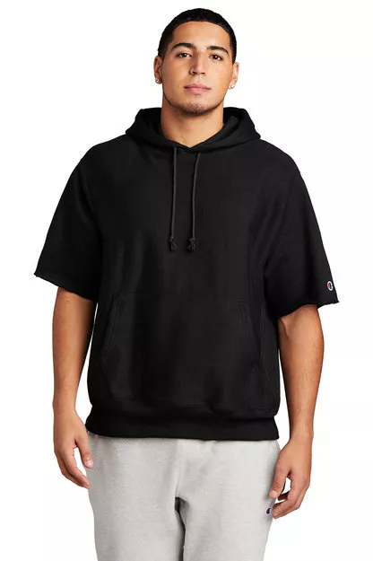 Champion – Short Sleeve Hooded Sweatshirt