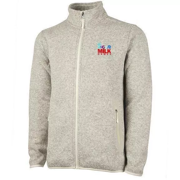 Charles River Heathered Fleece Jacket