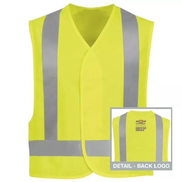 Chevrolet Hi-Visibility Safety Vest - Fluorescent Yellow/Green - 7113CV