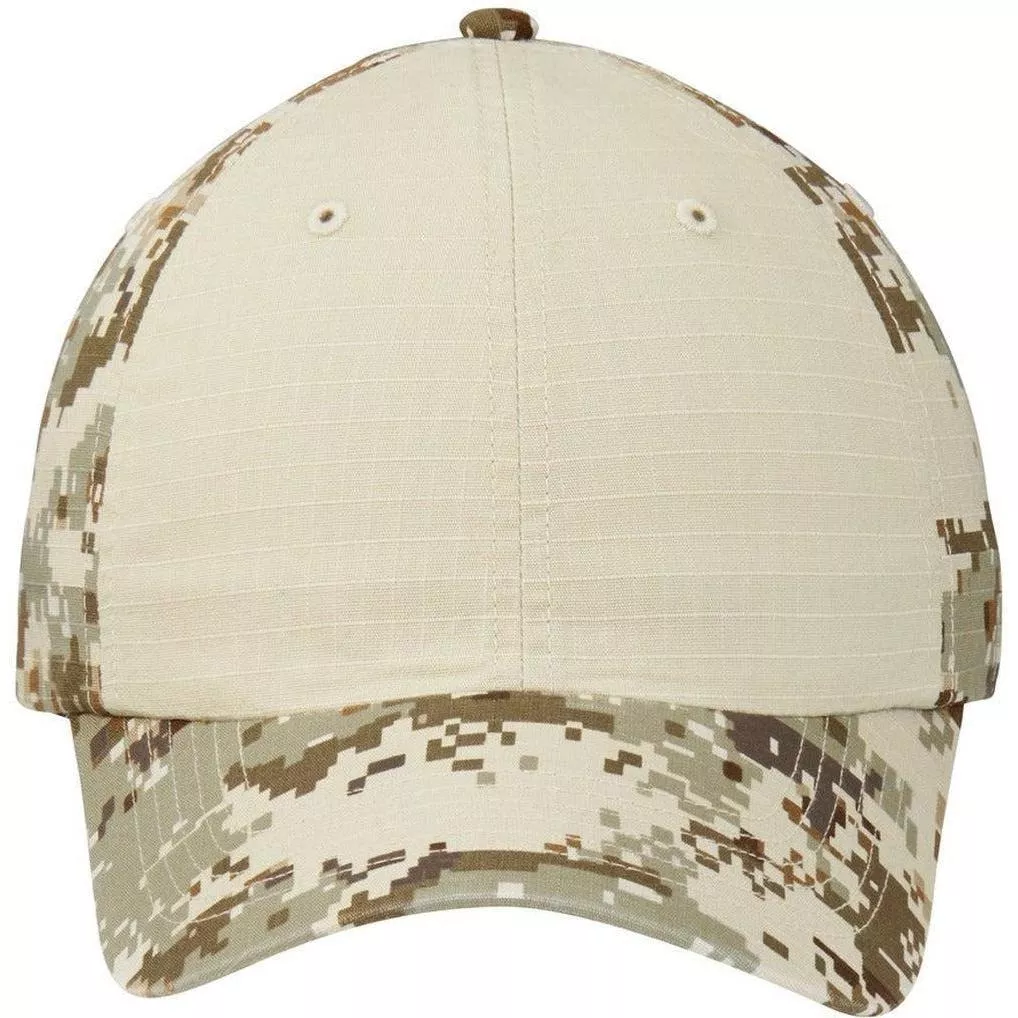 CLOSEOUT - Port Authority Colorblock Digital Ripstop Camouflage Cap