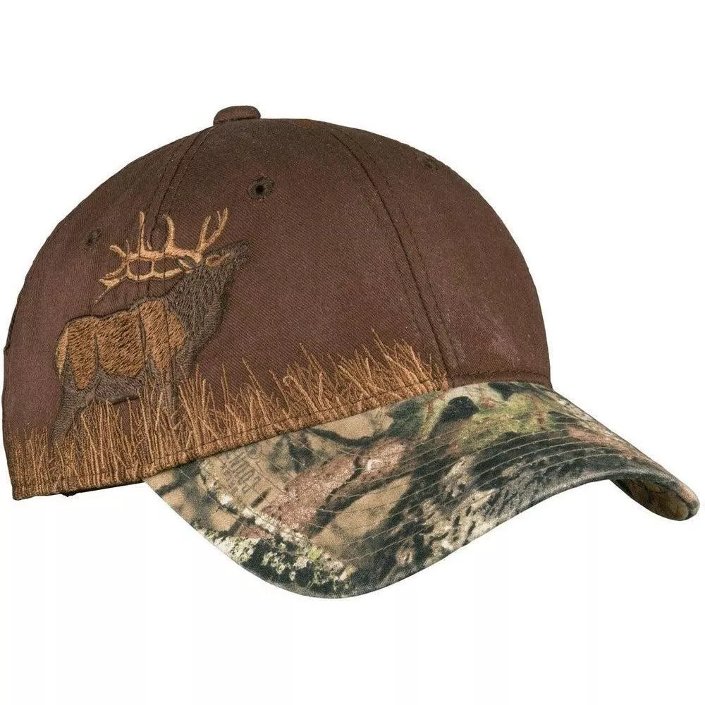CLOSEOUT - Port Authority Embroidered Camouflage Cap