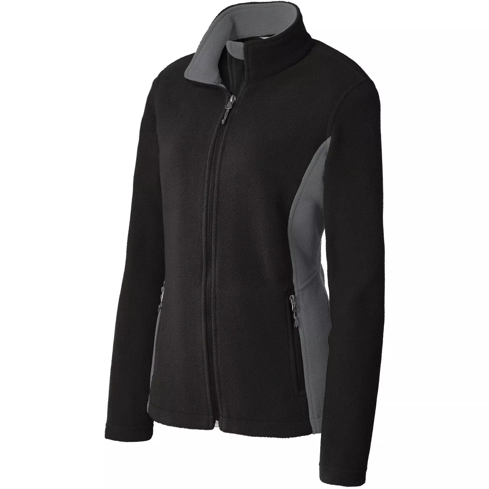 CLOSEOUT - Port Authority Women's Colorblock Value Fleece Jacket