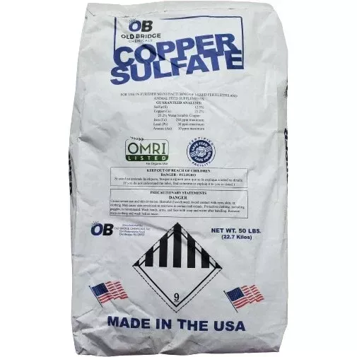 COPPER SULFATE SM GRAN 50#