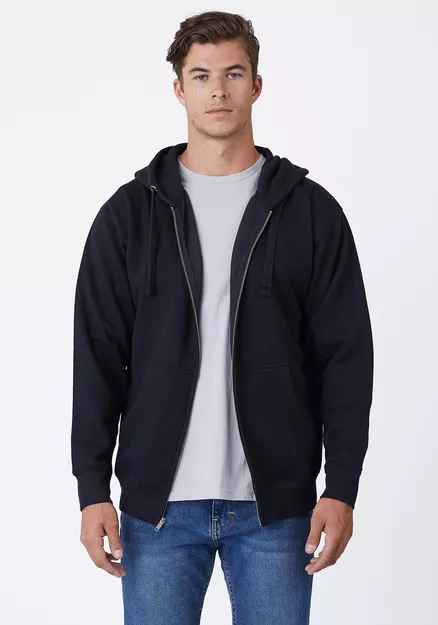 Cotton Heritage – Premium Full-Zip Hoodie (New)