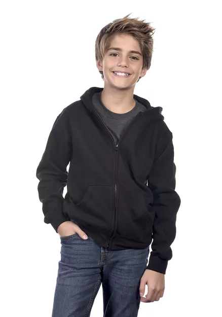 Cotton Heritage – Youth Full-Zip Hoodie