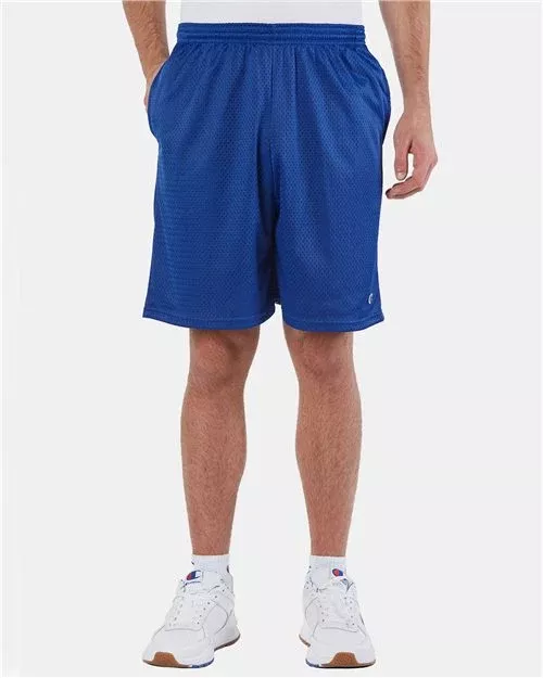 Custom Embroidered - Champion - Unisex 9" Mesh Shorts with Pockets - S162