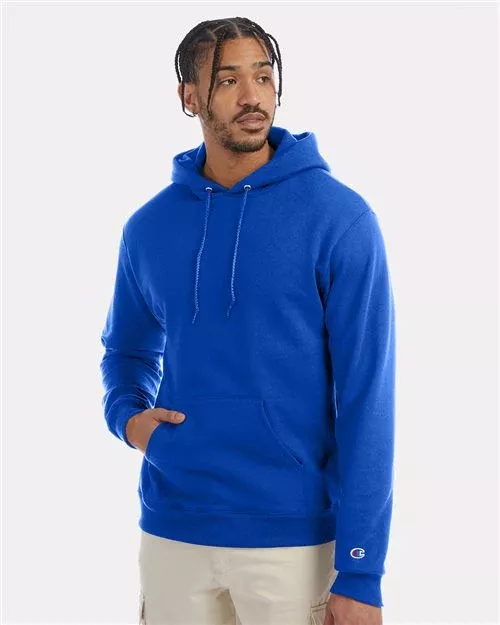 Custom Embroidered - Champion - Unisex Powerblend Hooded Sweatshirt - S700