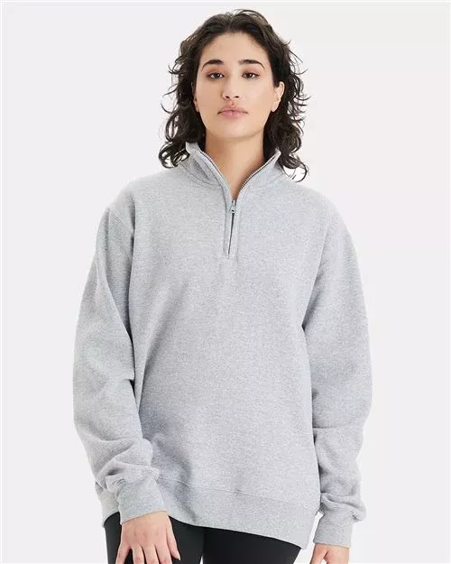 Custom Embroidered - Champion - Unisex Powerblend Quarter-Zip Pullover - S450