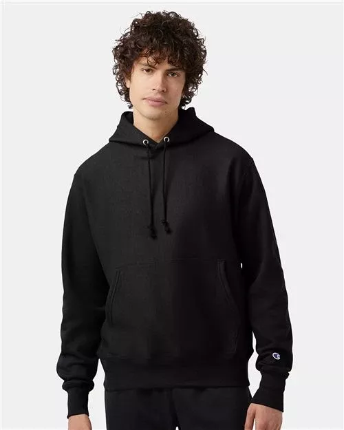 Custom Embroidered - Champion - Unisex Reverse Weave Hooded Sweatshirt - S101