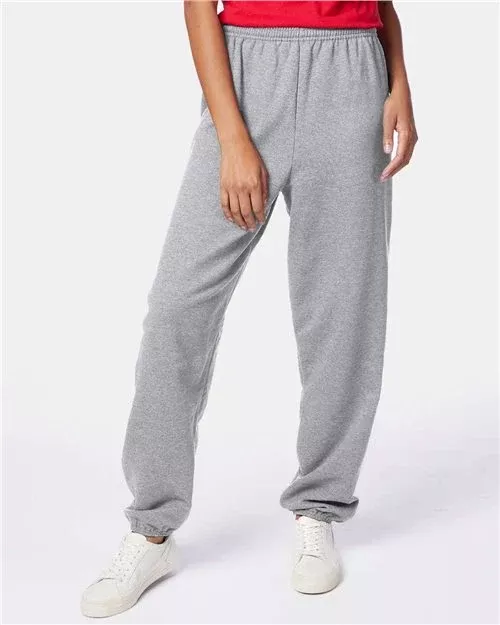 Custom Embroidered - Hanes - Unisex EcoSmart Sweatpants - P650