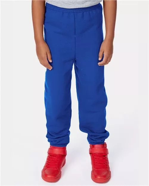 Custom Embroidered - Hanes - Youth EcoSmart Sweatpants - P450