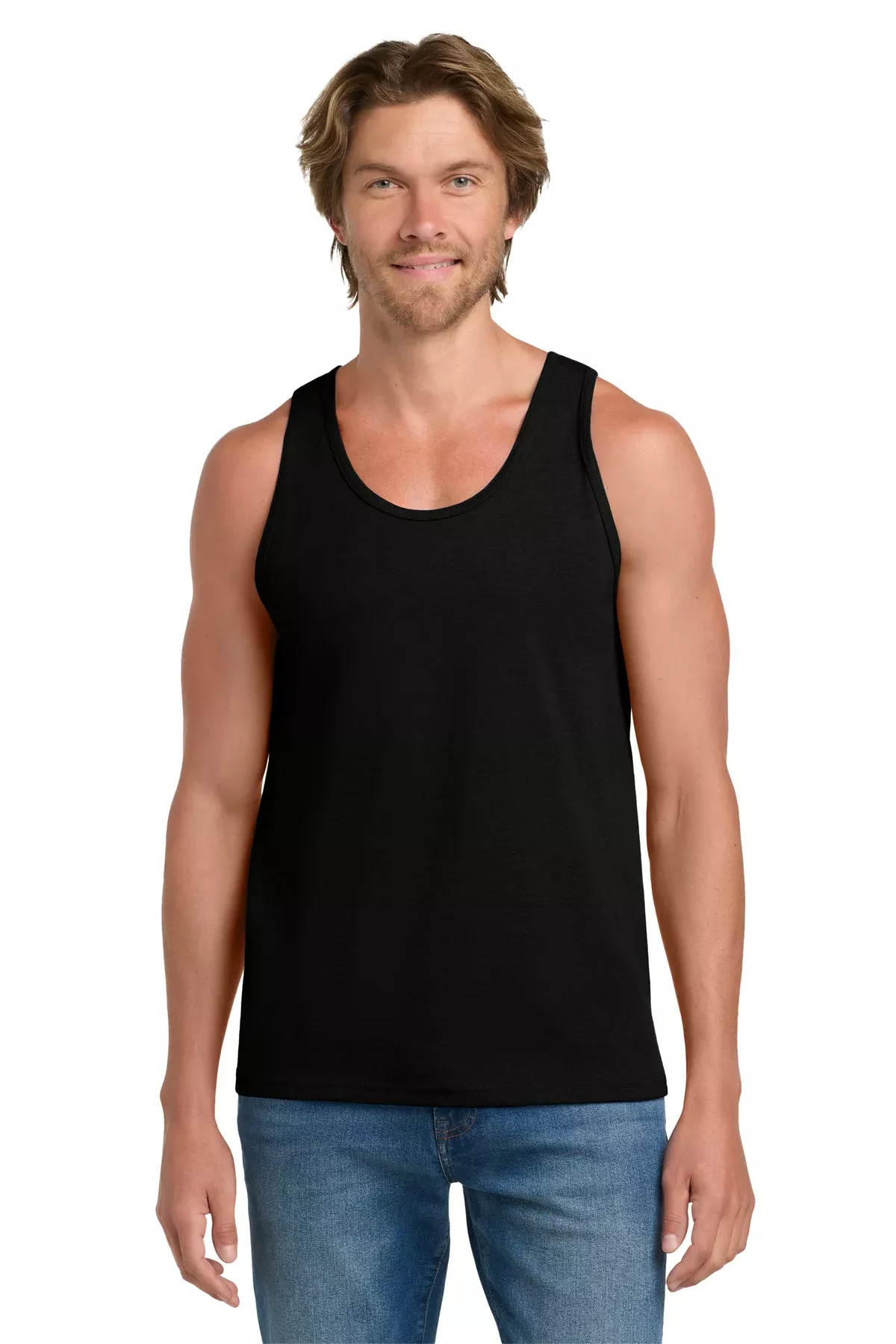 Custom Embroidered or DTF Printed - Gildan - Ultra Cotton 100% US Cotton Tank Top.2200