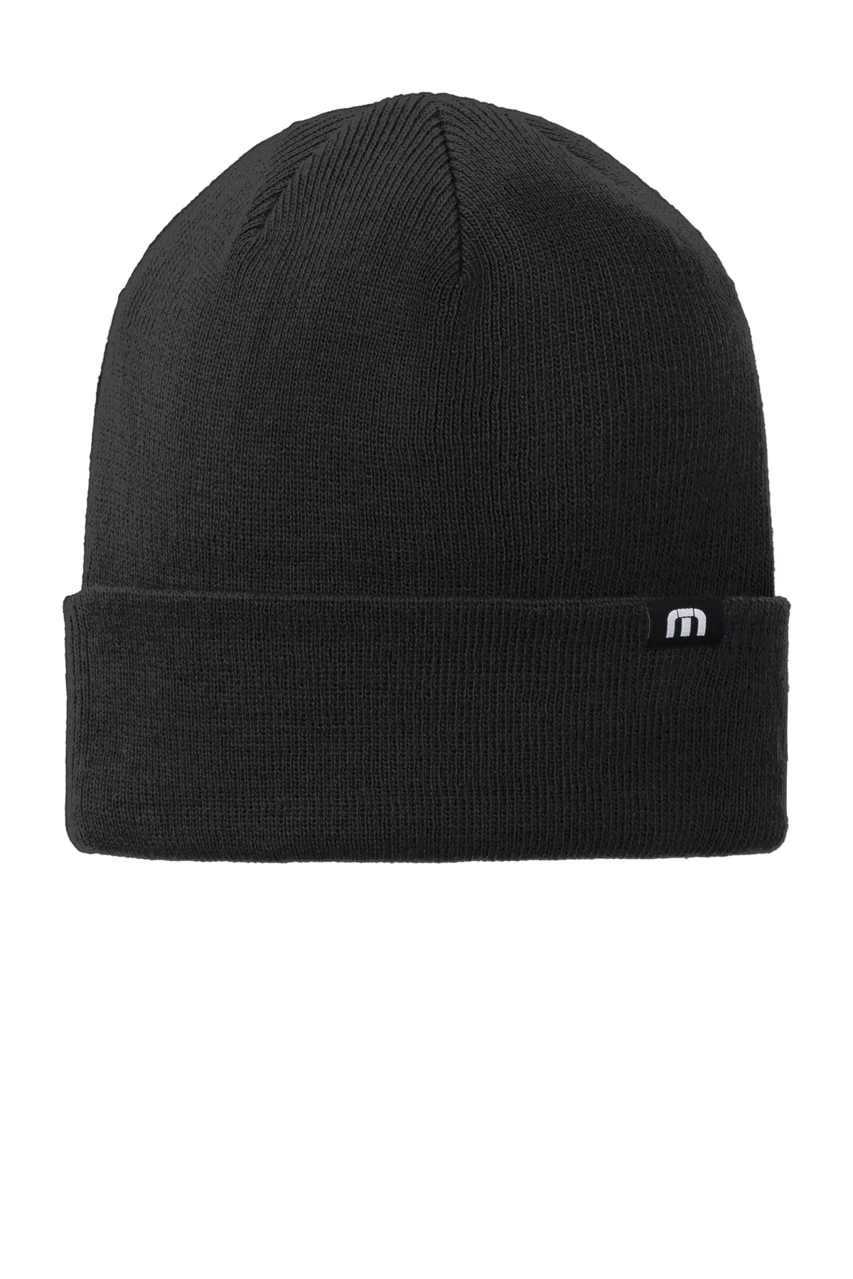 Custom Embroidered or DTF Printed - TravisMathew Solid Cuffed Beanie TM1MY394